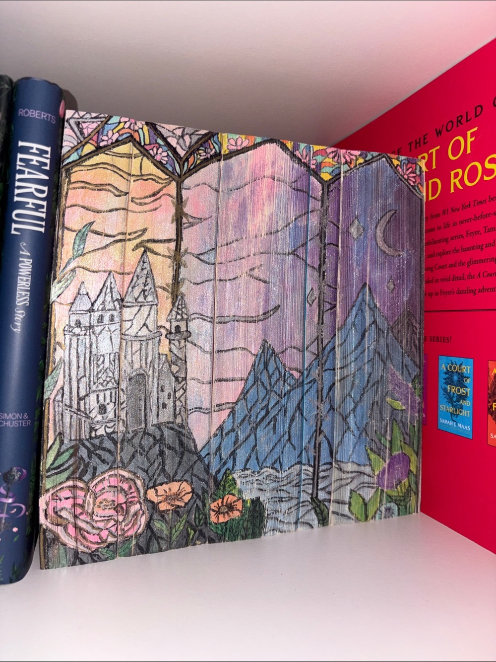 Hand painted a court of thrones and roses set